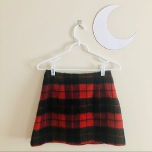 Guess Vintage Wool Plaid Mini - cute!